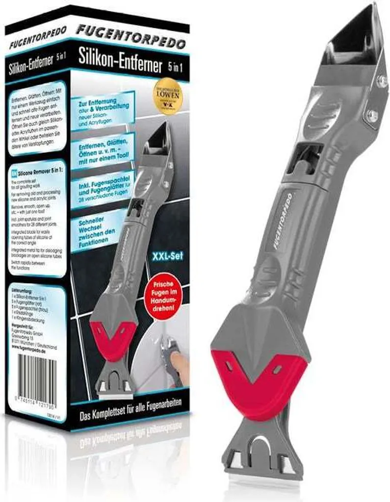 Solution de Rénovation Joints de Carrelage avec Grattoir et Lisseur Pro