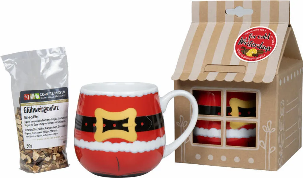 Set Regalo Könitz 1150002416 Tazza Porcellana 0.4L e Spezie