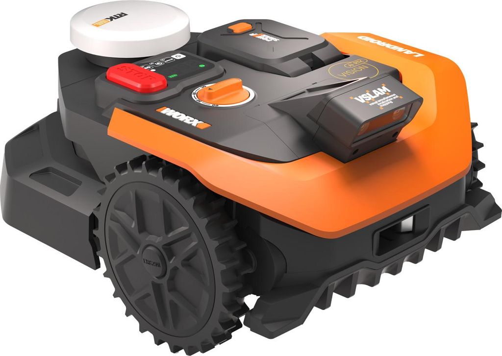 Worx Mähroboter M650 Landroid Vision Cloud 20 V/4 Ah 18 cm Produktbild 