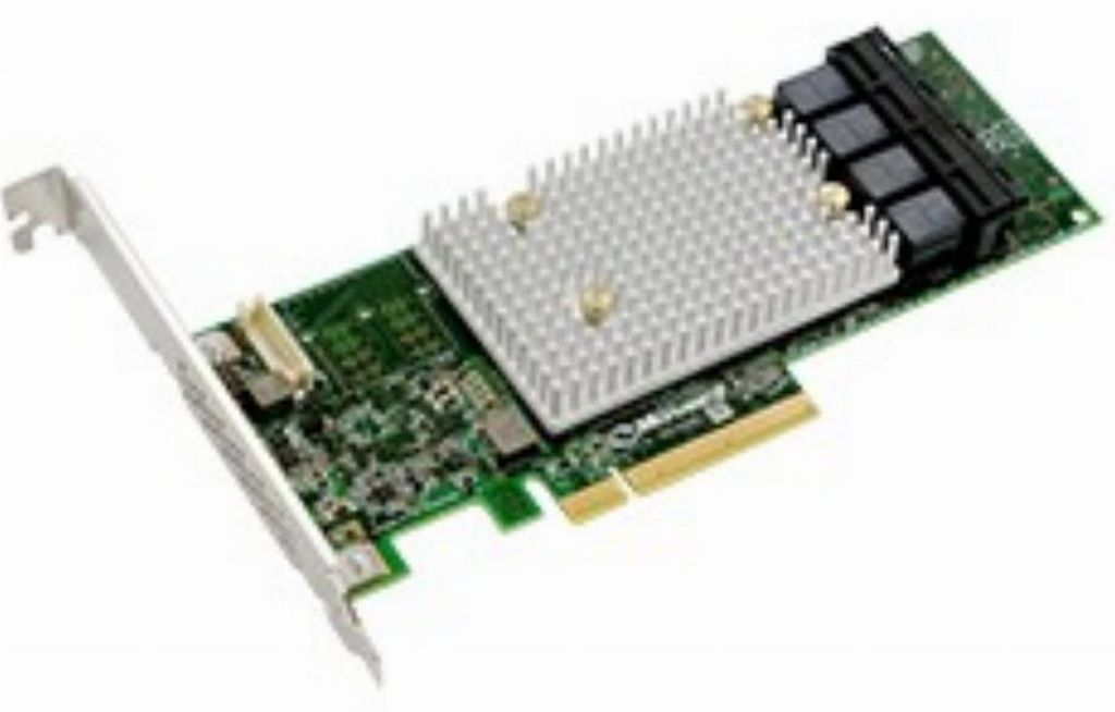 Adaptec SmartRAID 3154-16i 4GB SAS 16 HDD Sgl. PCIe x8 12 Gbps Low Profile