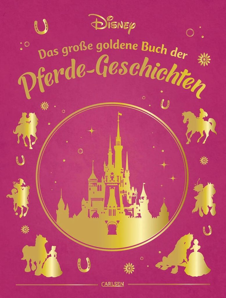 Buchcover von 'Disney: Das große goldene Buch der Pferde-Geschichten' - Gebundene Ausgabe von Walt Disney