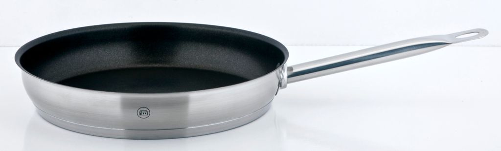 PRO-X Bratpfanne, Durchmesser: 30 cm, Edelstahl rostfrei Produktbild 