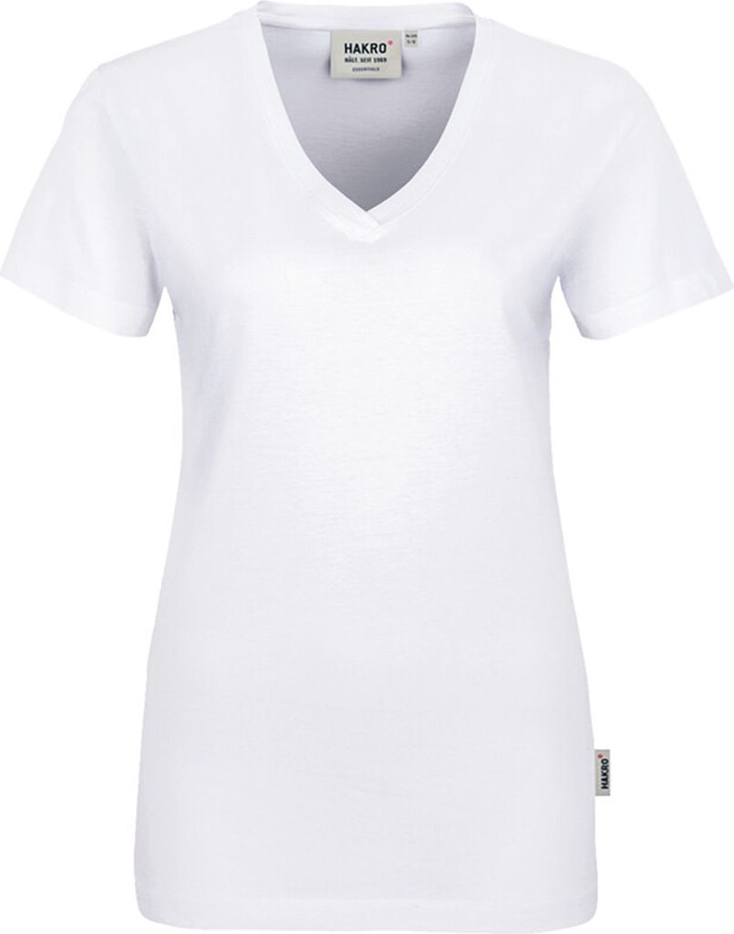 HAKRO V-T-Shirt Classic Damen #126 Gr. 2XL weiß Produktbild 