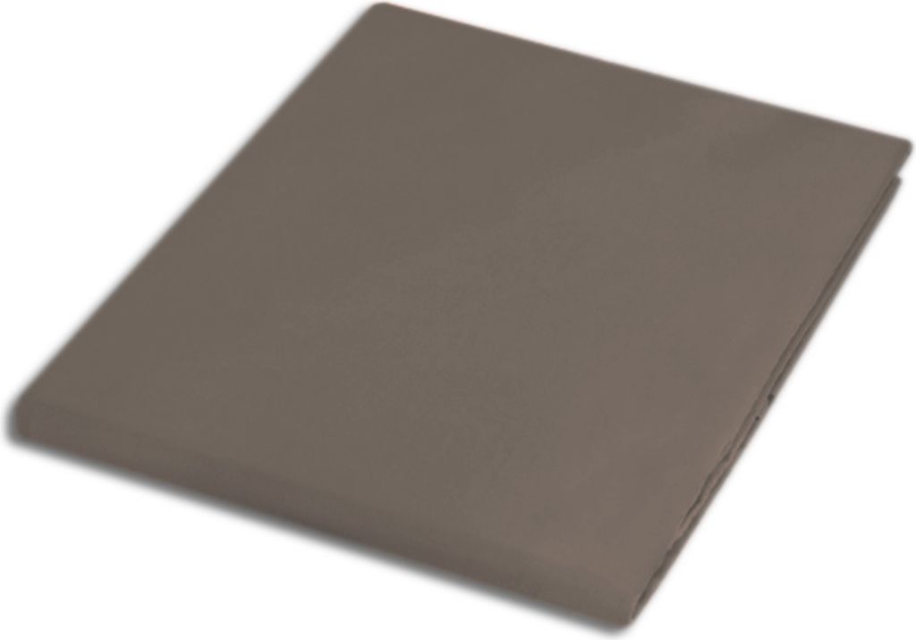 Baumwollsatin-Bettlaken Sepia 043/160x220