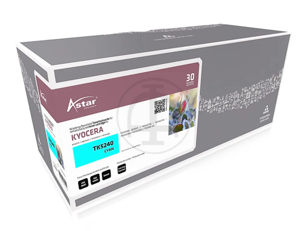 Toner Compatibile Ciano AS20027 (TK-5240) - Resa 3000 Pagine per Ufficio