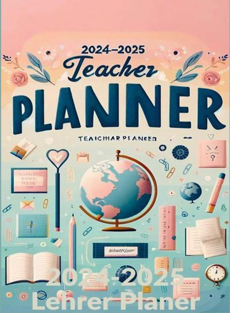 2024-2025 Lehrer Planer: Schulplaner für die Unterrichtsvorbereitung : ideal als Lehrer Geschenk für Lehrerinnen und Lehrer