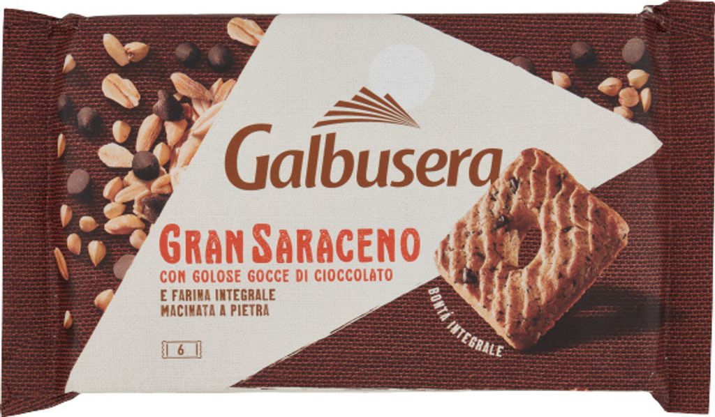 Gran Saraceno Frollini Integrali Kekse 260g - Galbusera Produktbild 