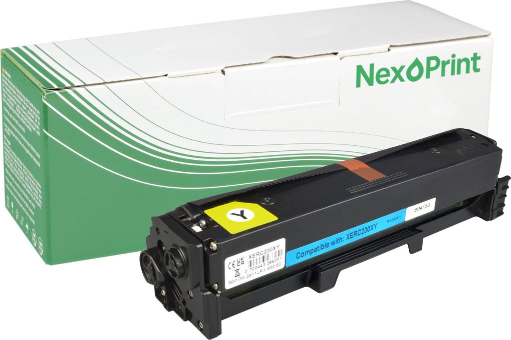 NexoPrint 006R04394 yellow Toner kompatibel zu Xerox C 230 C 235 yellow 2500 Seiten
