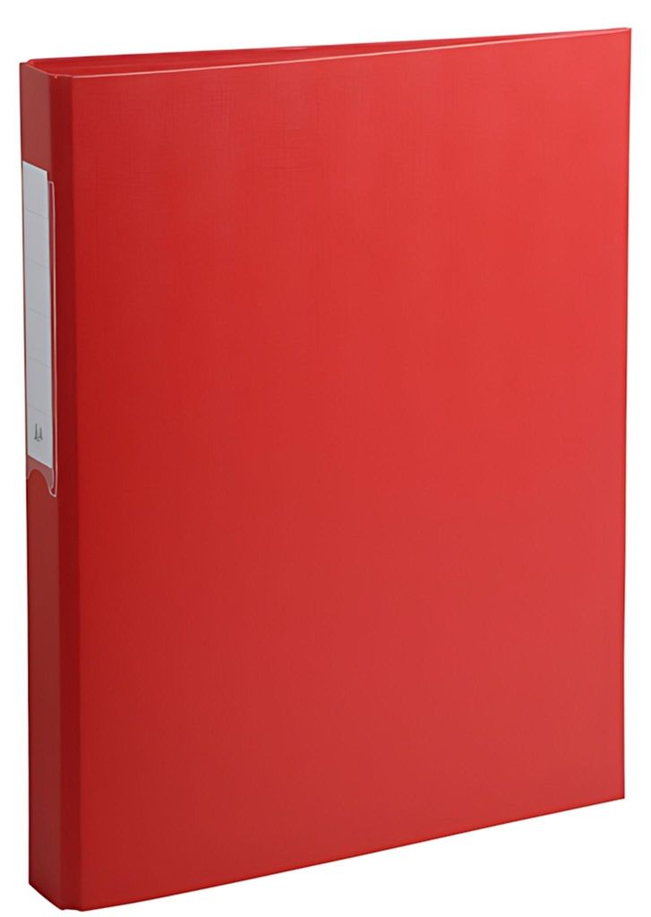 EXACOMPTA Ringbuch PP 2-Ring Mechanik DIN A4 rot