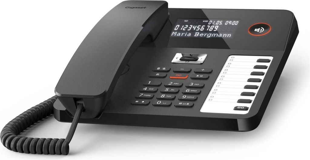 Gigaset Desk 800A schwarz Produktbild 