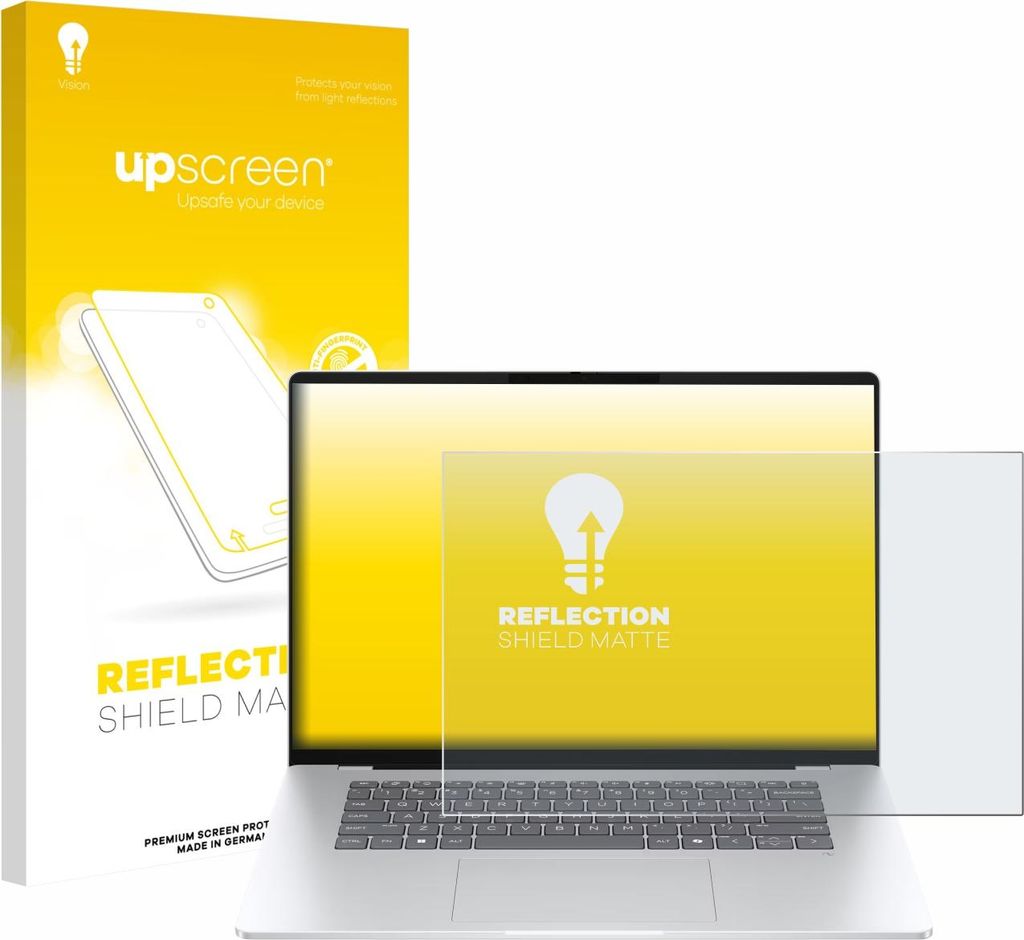 upscreen Schutzfolie für HP OmniBook 5 16 Displayschutz Displayschutzfolie Folie Matt Entspiegelungsfolie