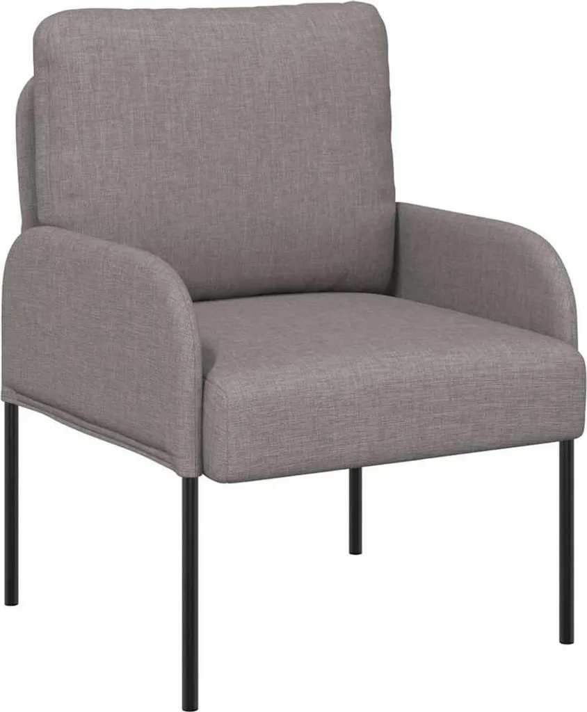 vidaXL Divani con cuscini 55 cm Taupe Compensato | Comfort Casa