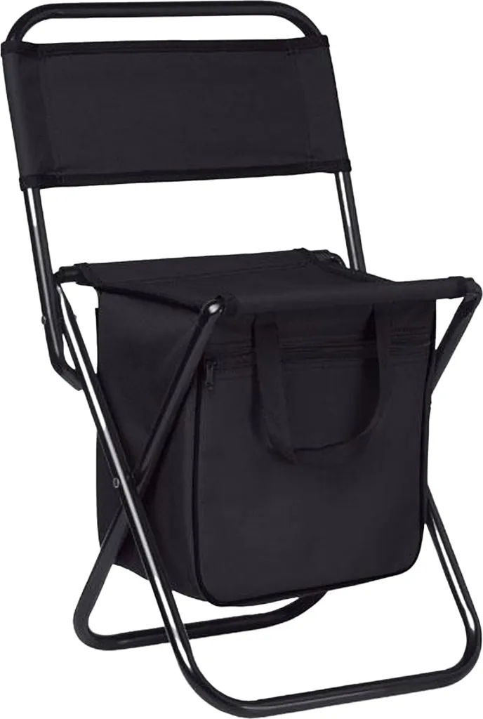 Chaise pliante de camping avec porte-gobelet pour la pêche