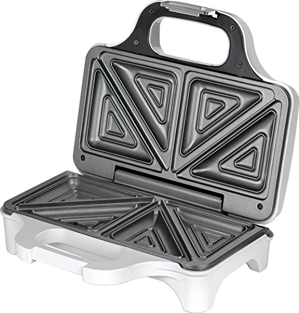 MPM MOP-34 Sandwich maker per 2 panini, 4 triangoli di Immagine del prodotto 