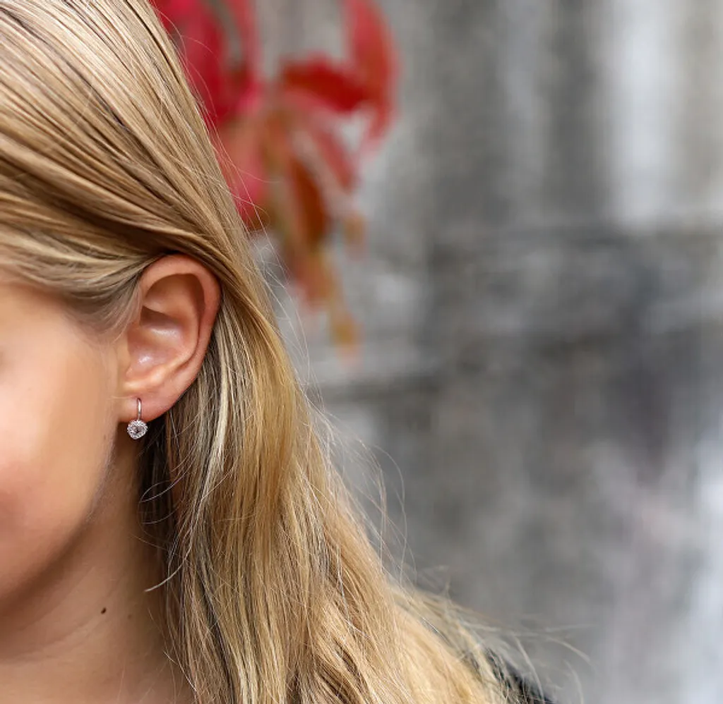 Orecchini Cuore per Bambine e Ragazze Argento AGUC2591DL - 2