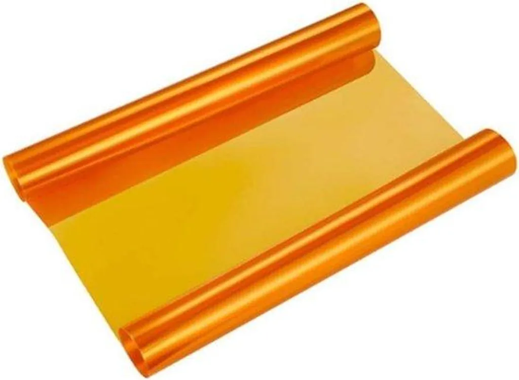 Film Orange Phares 30x120 cm - Anti-éblouissement et Protection Optique