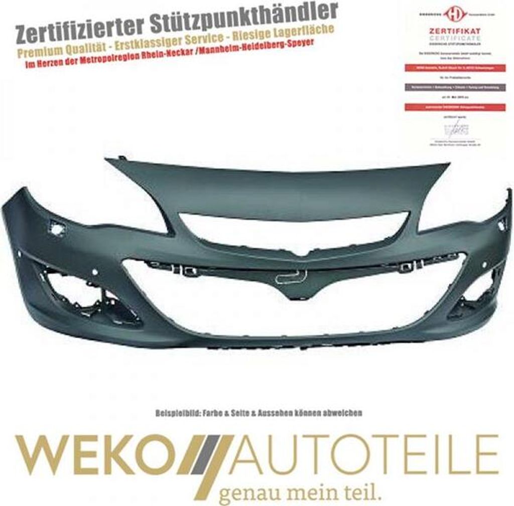 Stoßstange vorne DIEDERICHS 1807154 für OPEL