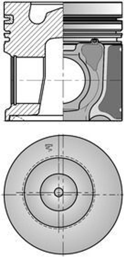 KOLBENSCHMIDT Reparatursatz Kolben / Zylinderlaufbuchse 41506960