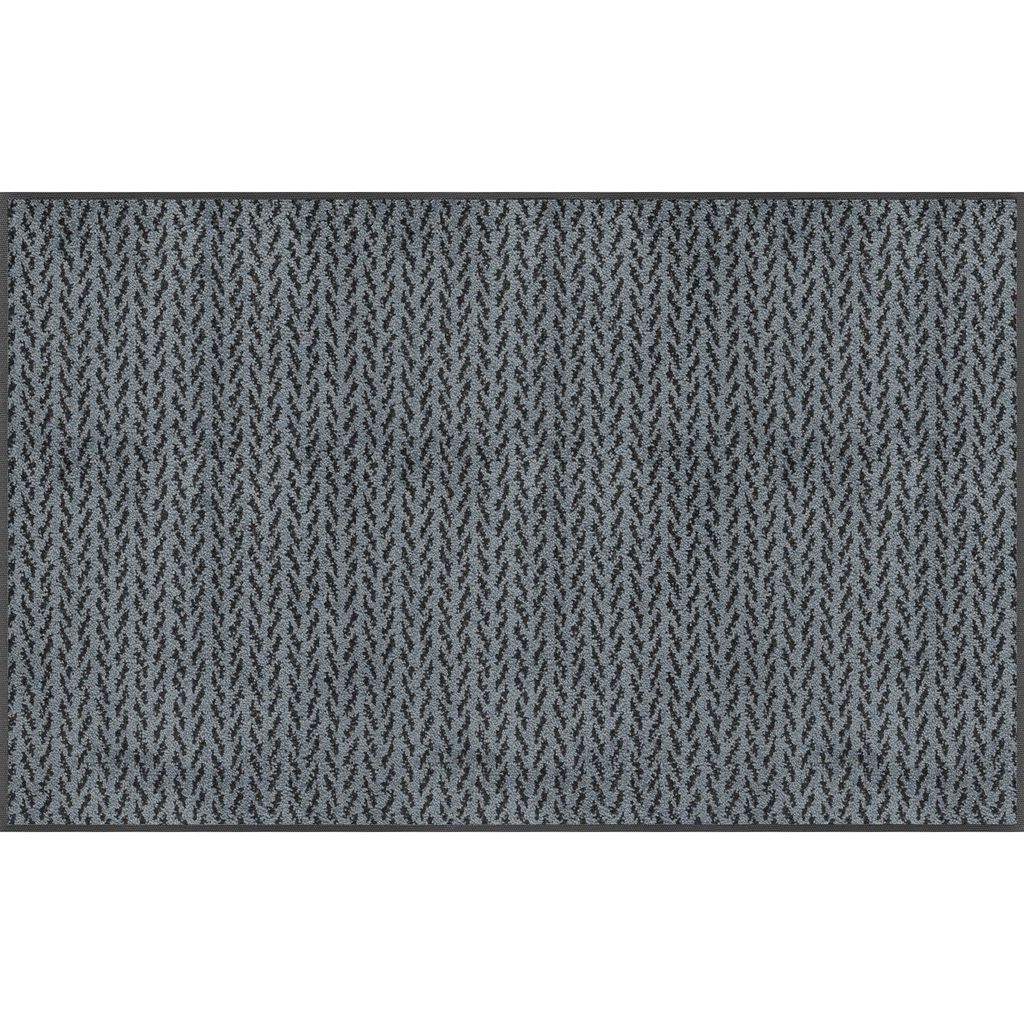 Kleentex Wasch+Trocknen Eco Revive Fußmatte - Duo Denim, rutschfest & umweltfreundlich (75x120 cm)
