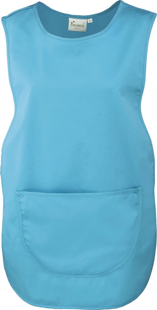Premier Damen Arbeitsschürze mit Tasche RW1078 (S) (Türkis)