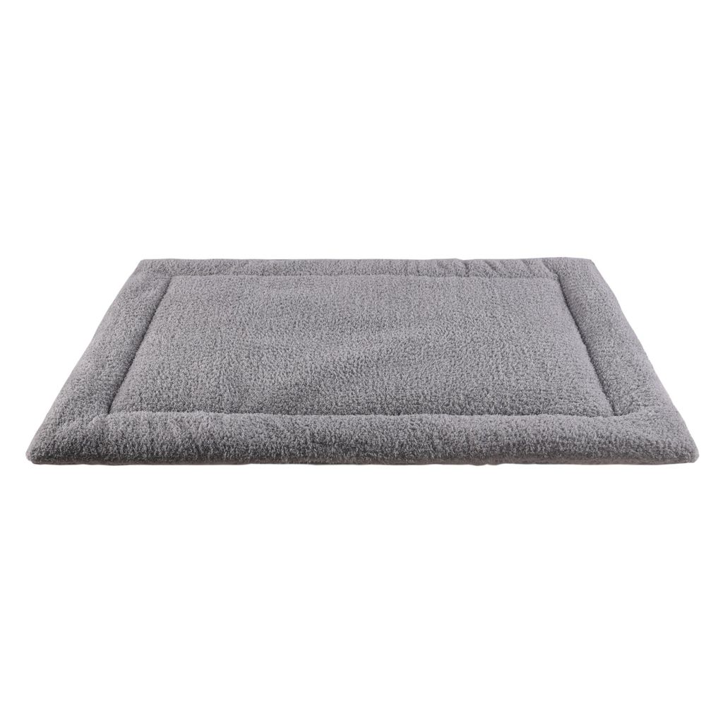 Haustiermatratze, Kiwari , 70 x 100 cm, 100 % Polyester, Veloursmaterial, Grau