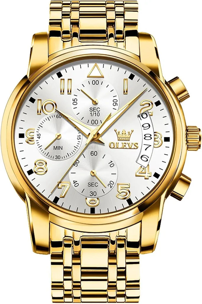 Orologio Business Uomo Quarzo Diamante - Successo al Polso