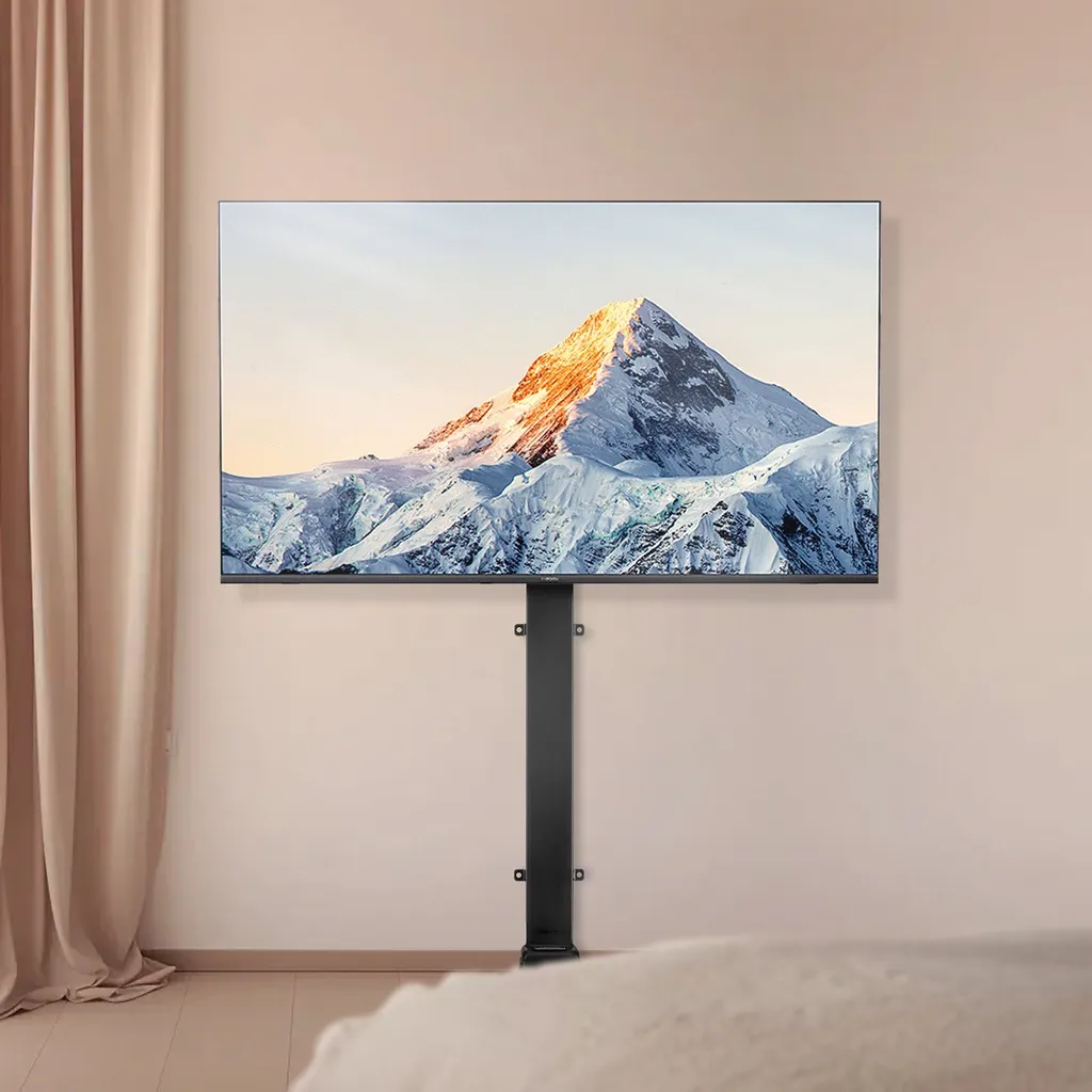 Fixation TV Plafond Électrique avec Télécommande pour TV 32" - 55" - 8