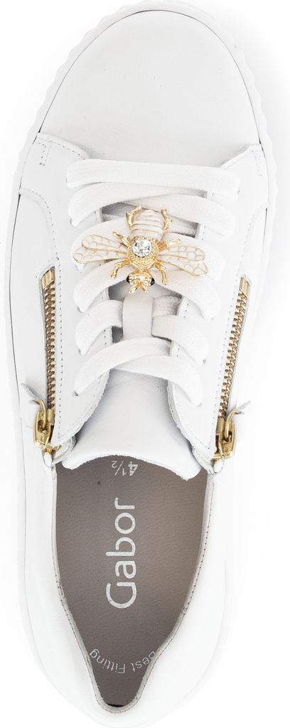 Gabor Plateau Schnürschuhe Damen 31373236373030 Weiß 39 EU Produktbild 32