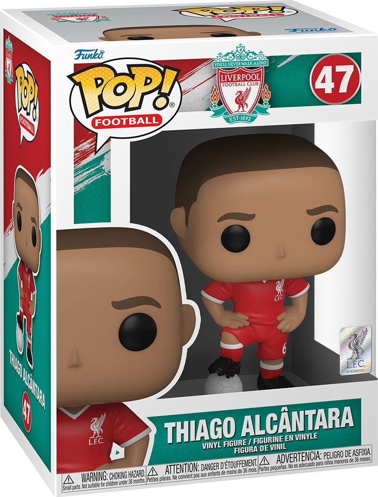 Liverpool - Thiago Alcantara 47 - Funko Pop! - Vinyl Figur