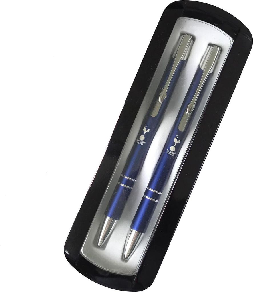 Tottenham Hotspur FC - Stift und Bleistift Set, Wappen RD3890 (Einheitsgröße) (Blau/Silber)