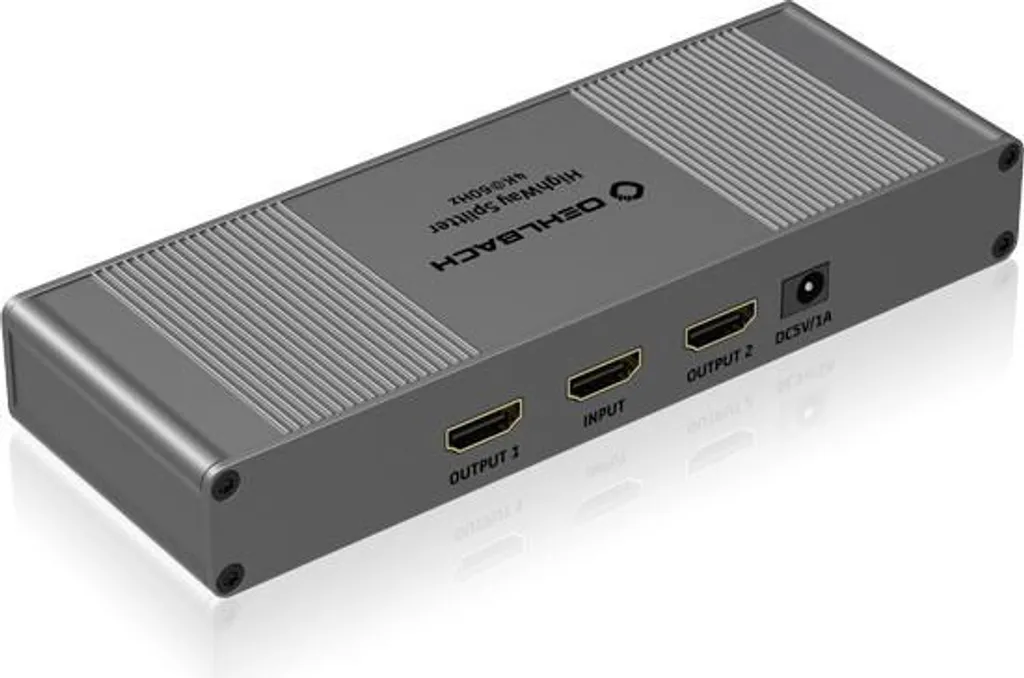 Répartiteur HDMI OEHLBACH Highway pour Connecter 2 Écrans Simultanément