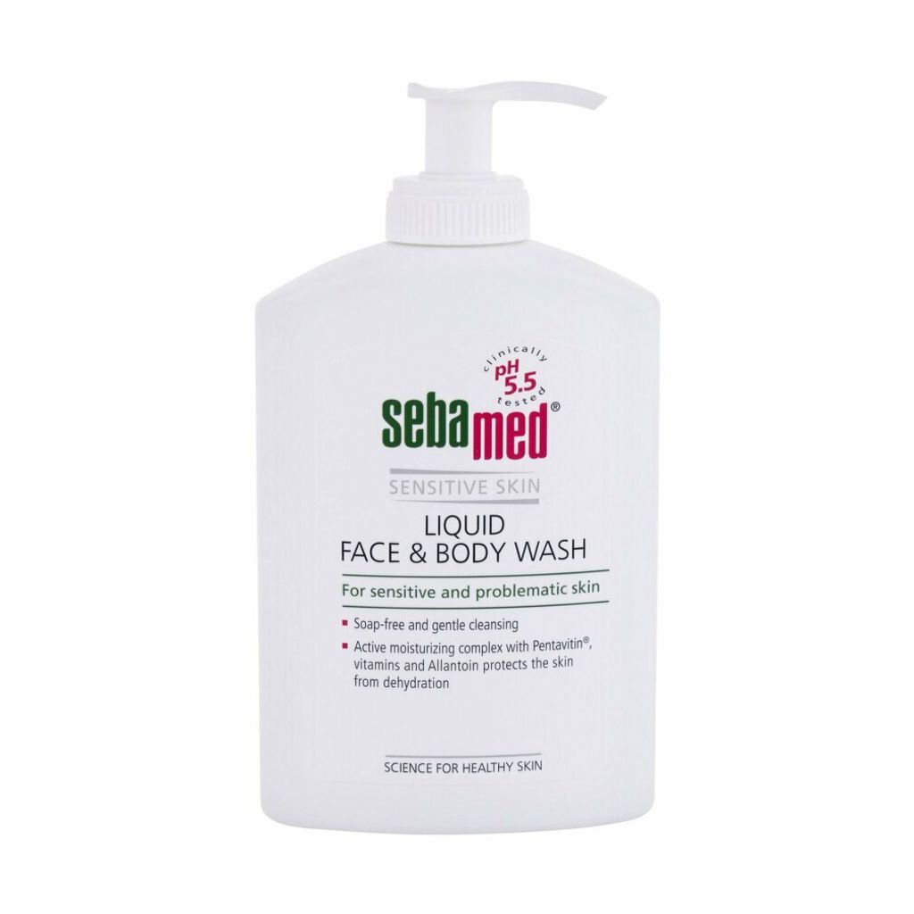 Sebamed Sensitive Skin Face & Body Wash Cleansing Emulsion For Face And Body 300 Ml