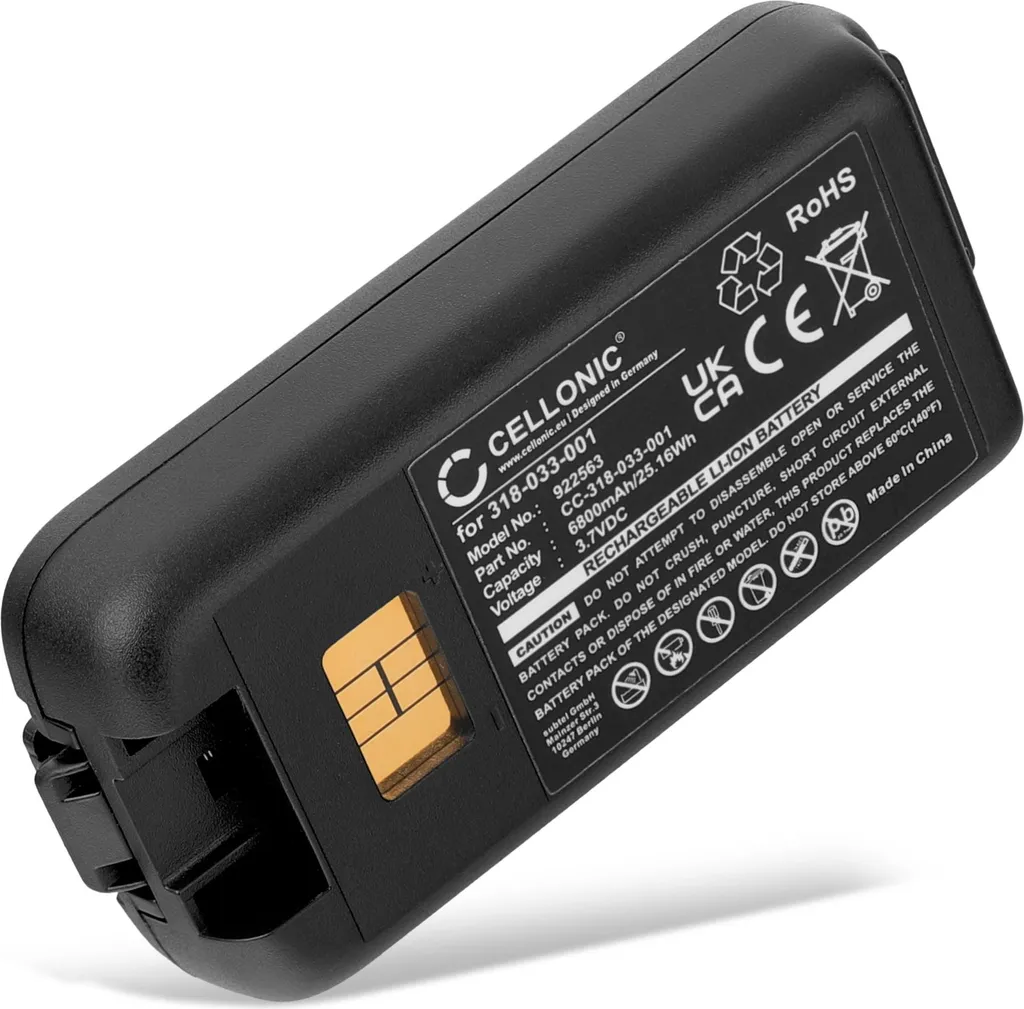 Batterie Haute Capacité 6800mAh pour Intermec CK3X CK3R - Fiabilité 3.7V