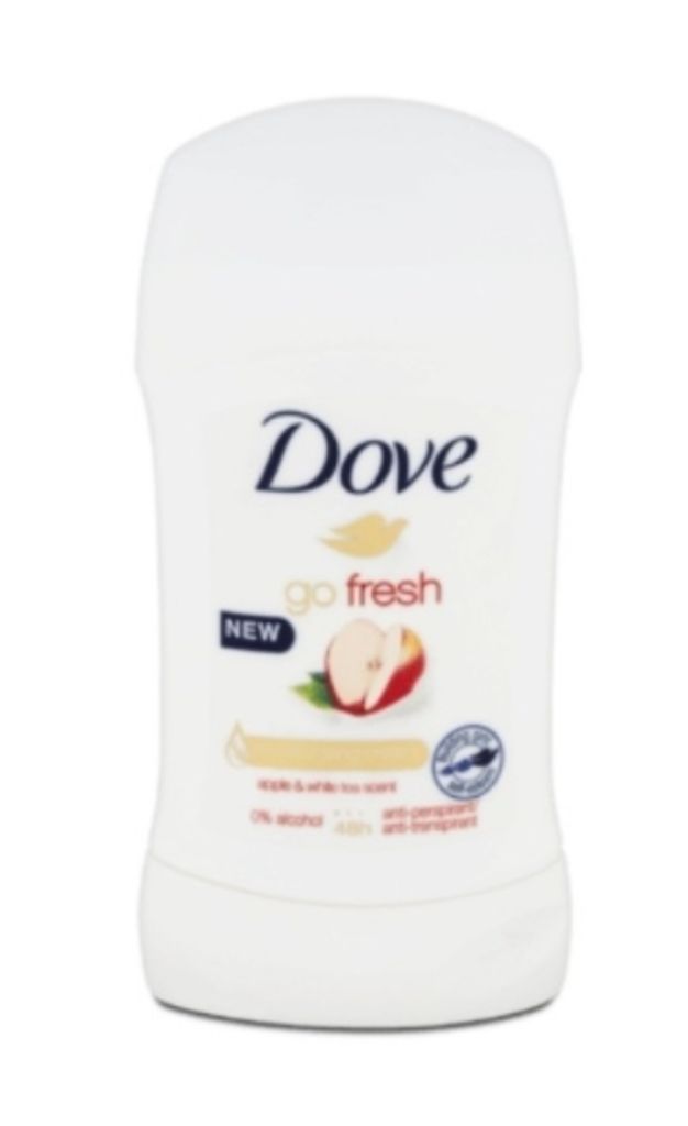 Dove, Go Fresh, Apfel &/ Weier Tee, Antitranspirant-Stick, 40 ml