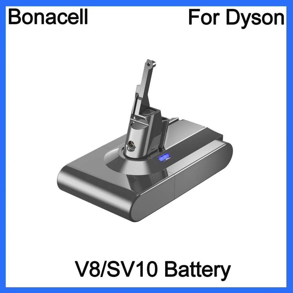 Dyson V6/V7/V8/V10, Ersatzakku, 21,6 V 6000 mAh wiederaufladbar, beige