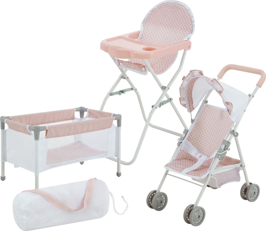 Olivia's Little World Puppenmöbel-Set Polka Dot Prinzessin Produktbild 