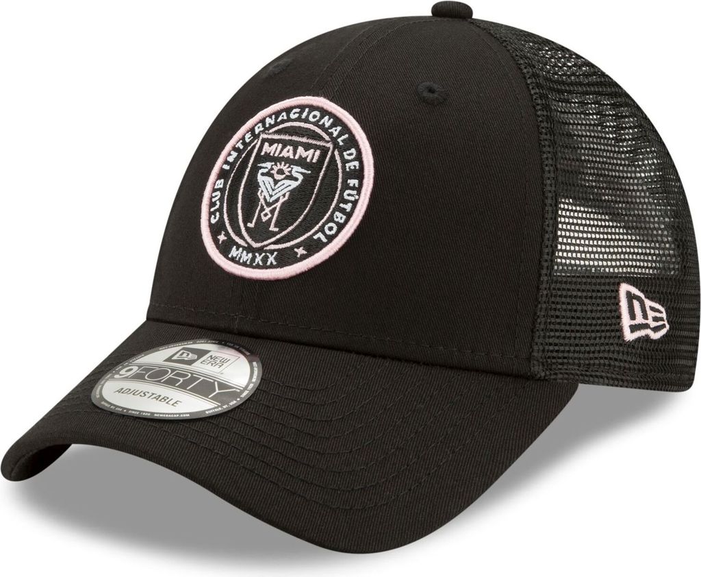 New Era A-Frame Trucker Cap - MLS Inter Miami schwarz Produktbild 