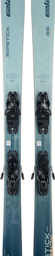 Elan Ripstick 88w Rnt Ps + Elx 11.0 Gw Shift Blk B85 Damen Alpin-skiausrüstung Blau 175 Blau 175