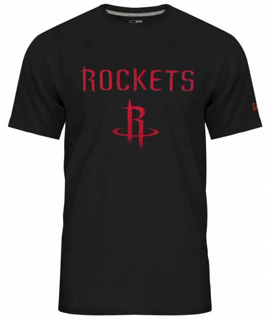 T-Shirt NBA Houston Rockets New Era team logo Noir pour Image du produit 