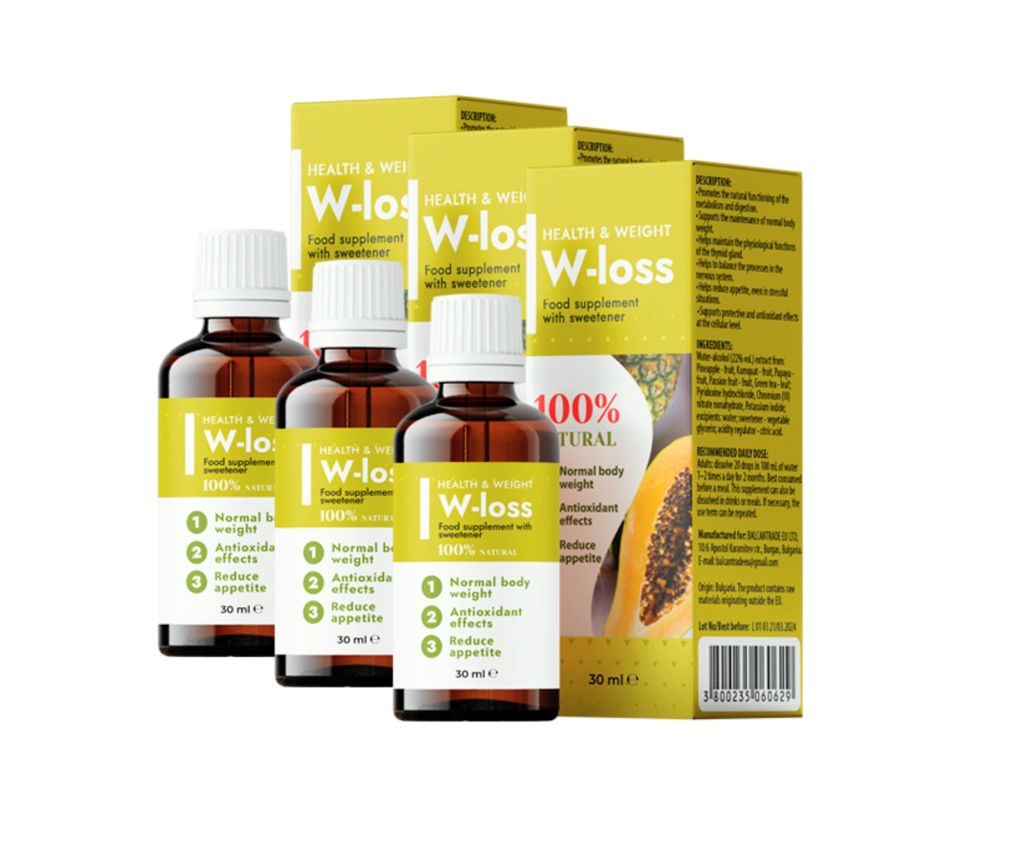 3X W-Loss - Nahrungsergänzungsmittel 30Ml Produktbild 