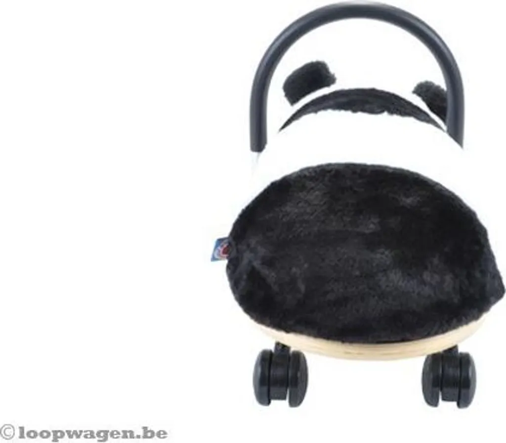 Voiture Panda Wheelybug petit modèle avec roulettes 360° en bois - 7