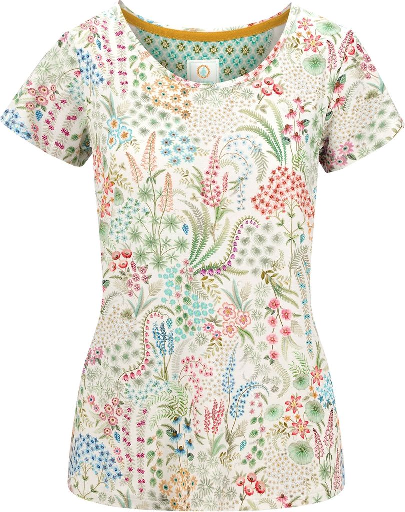 PIP STUDIO Damen T-Shirt Tilly Short Sleeve Top Querida