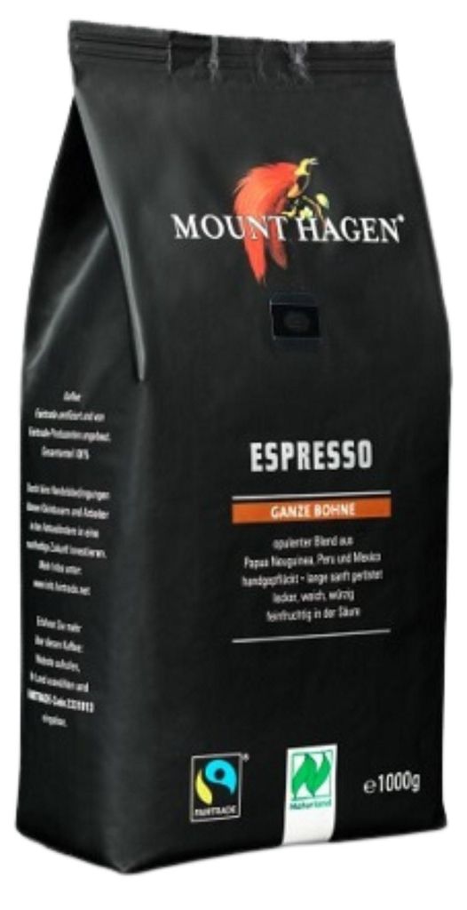 ARABICA ZRNKOVÁ KÁVA 100% ESPRESSO FAIR TRADE1 kg - MOUNT Obrázok produktu 