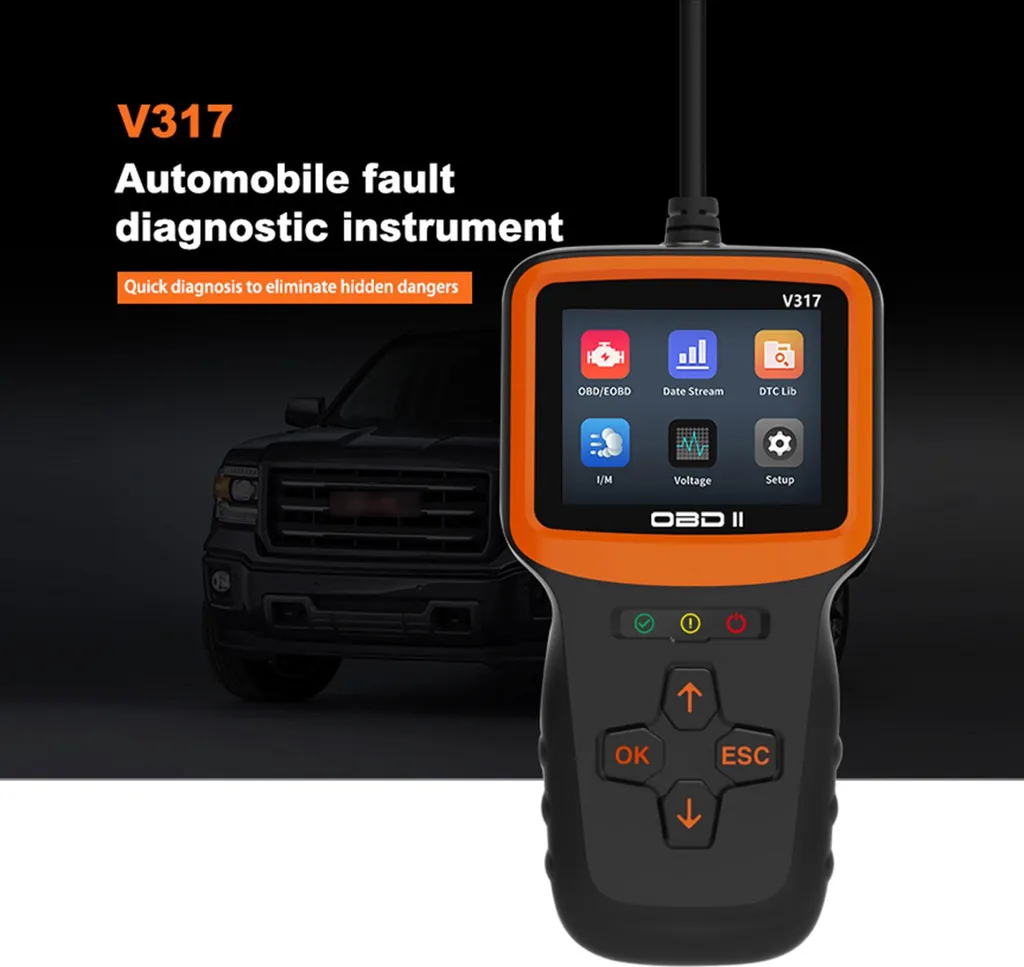 Scanner OBDII pour Contrôle Technique - Lecteur de Code Défaut Voiture