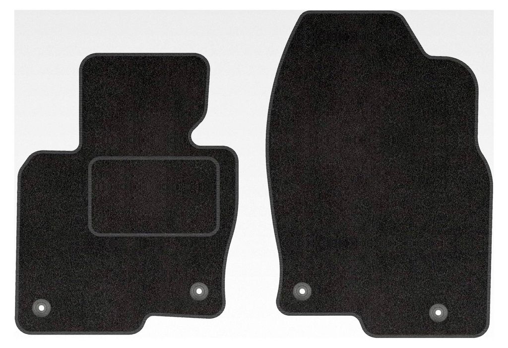Vorne Velour Fußmatten Set für Mazda CX-5 II (ab 2017) - 2-teilig - Passgenau