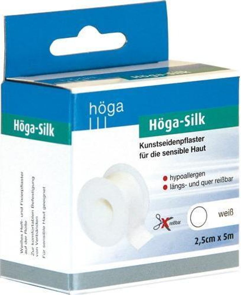 HÖGA-SILK Pflaster 2,5 cmx5 m