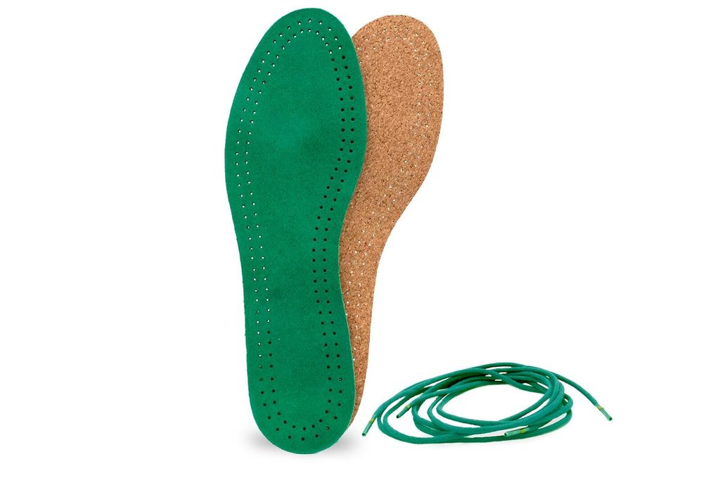 RINGELSPITZ - Style Veloursleder Set – Einlegesohlen mit Gewachsten Schnürsenkeln - Gr. 37