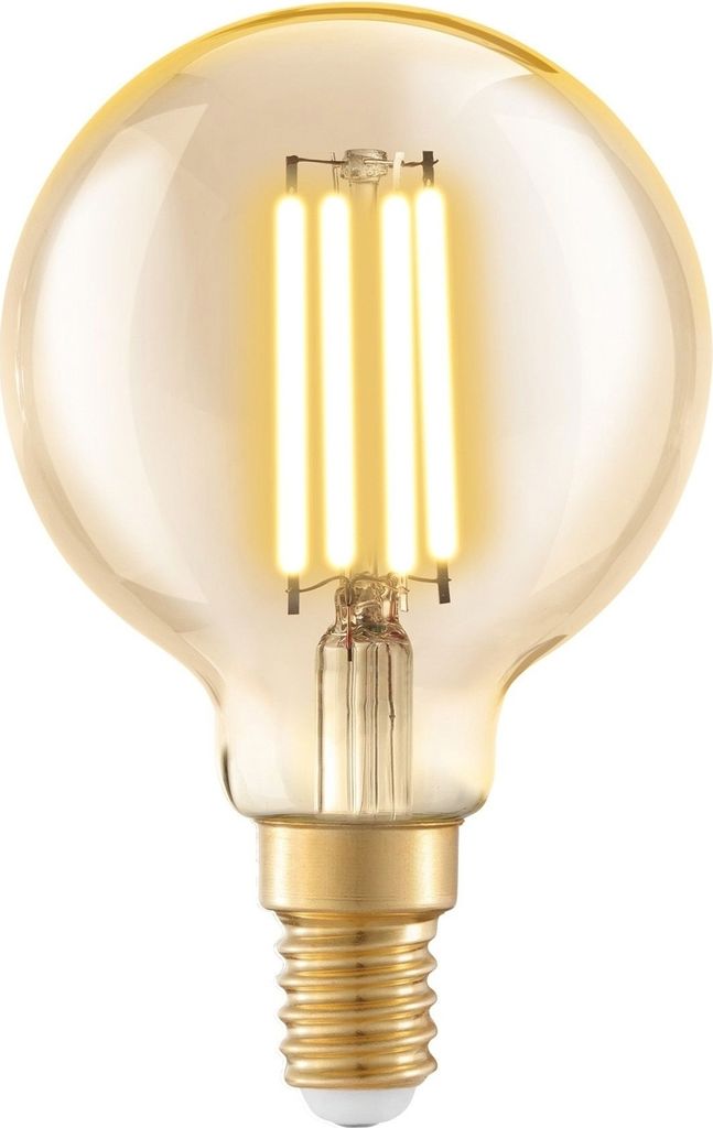Eglo LED Filament Mini Globe G60 4W = 32W E14 Gold 350lm extra warmweiß 2200K