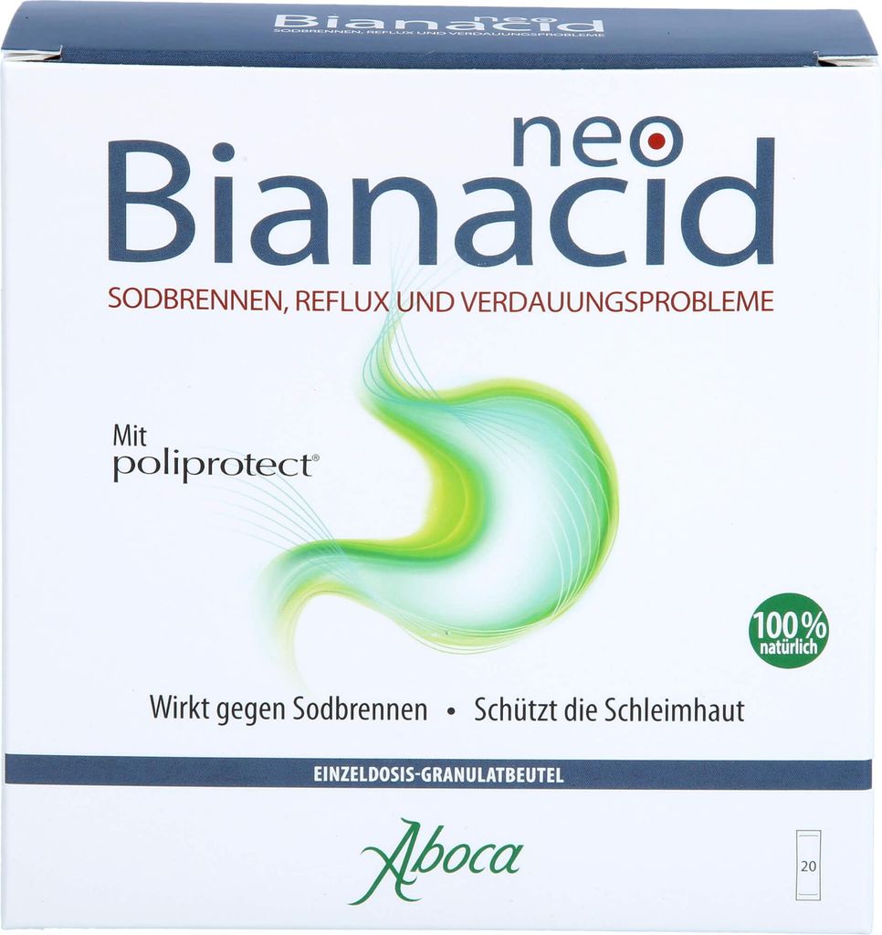 NeoBianacid Direktgranulat bei Sodbrennen, 20 St. Packung Produktbild 