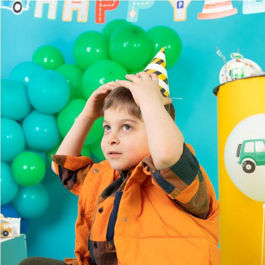 Happy Birthday Girlande - Autos, 250cm Lang